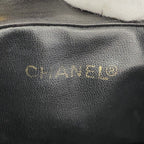 Chanel Backpack Velour Black Gold — view 5