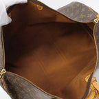 Louis Vuitton Boston Bag Monogram Keepall Bandouliere 55 Brown — view 4