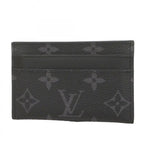 Louis Vuitton Card Case Monogram Eclipse Holder Double Black