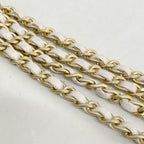 Chanel Shoulder Bag Quilted Lambskin Beige Gold — view 8