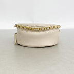 Chanel Shoulder Bag Quilted Lambskin Beige Gold — view 3