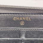 Chanel Wallet Boy Leather Black Gold — view 4