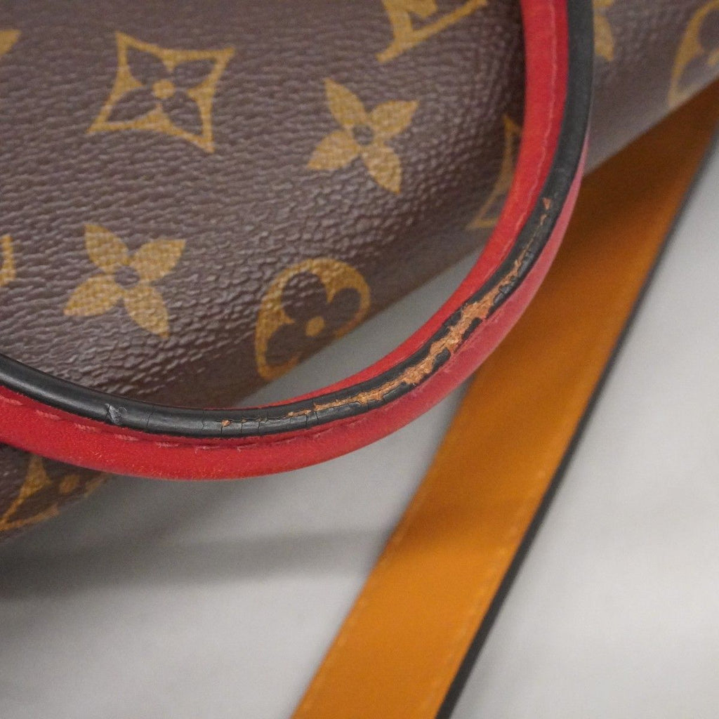 Louis Vuitton Handbag Monogram Roulis Tote Brown Noir 2-Way — view 7
