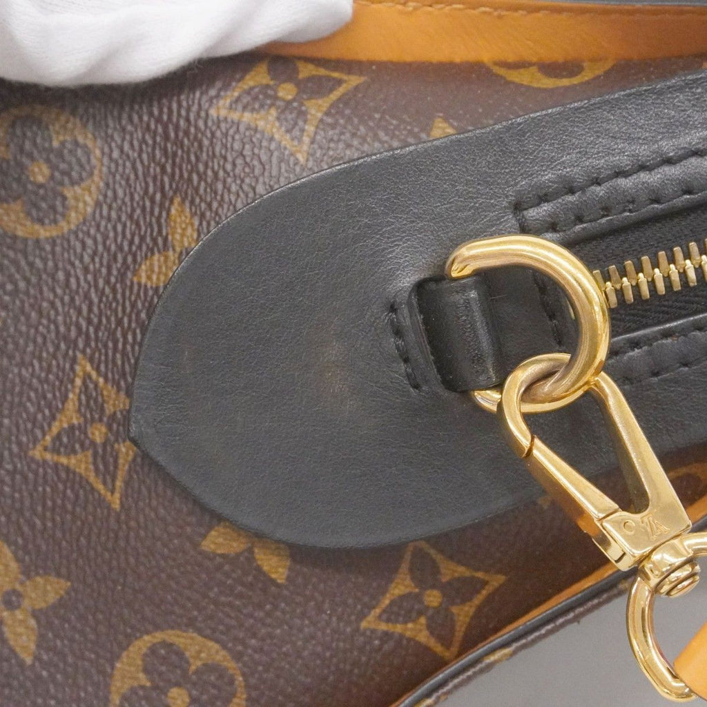 Louis Vuitton Handbag Monogram Roulis Tote Brown Noir 2-Way — view 9