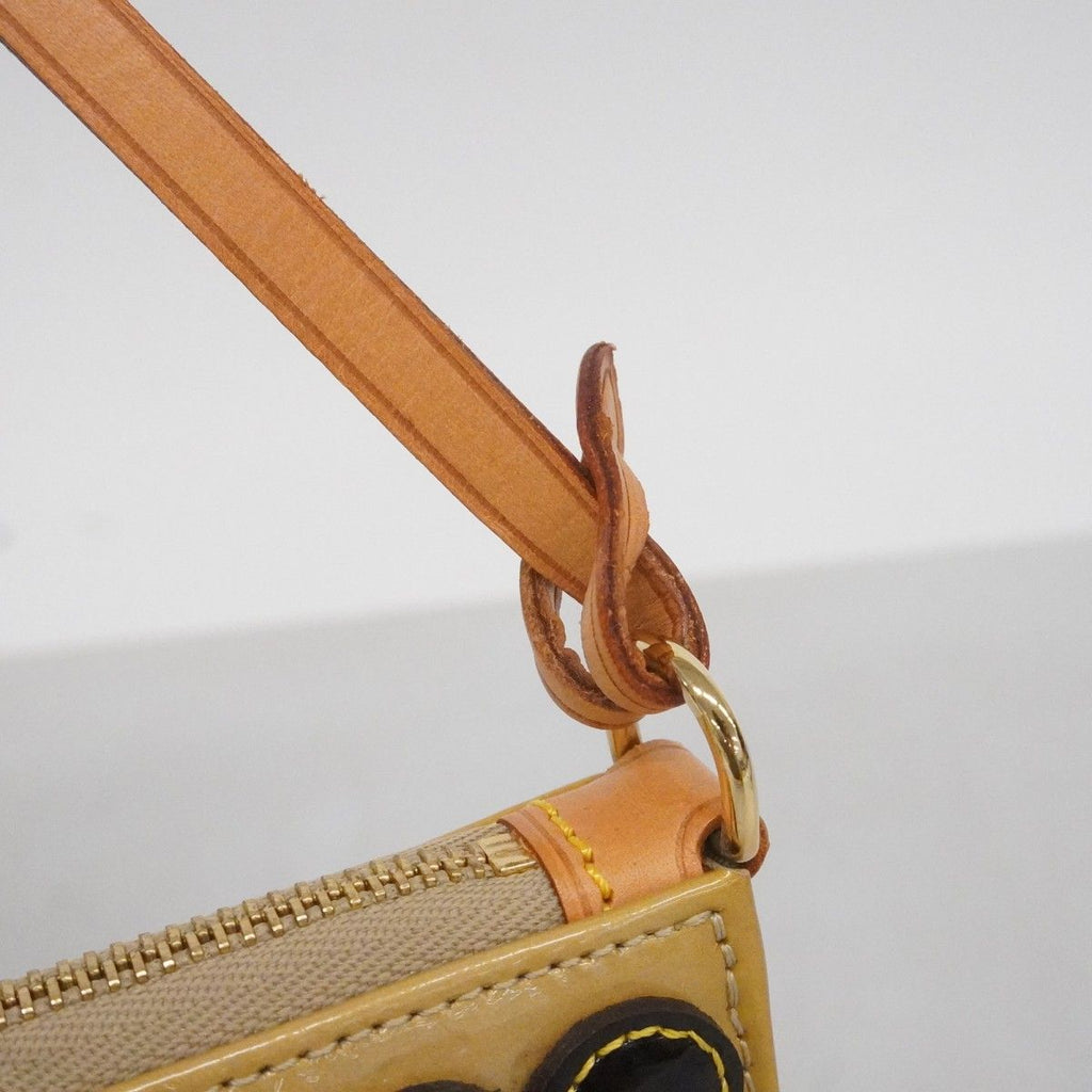 Louis Vuitton Pouch Vernis Flower Lexington Beige — view 7