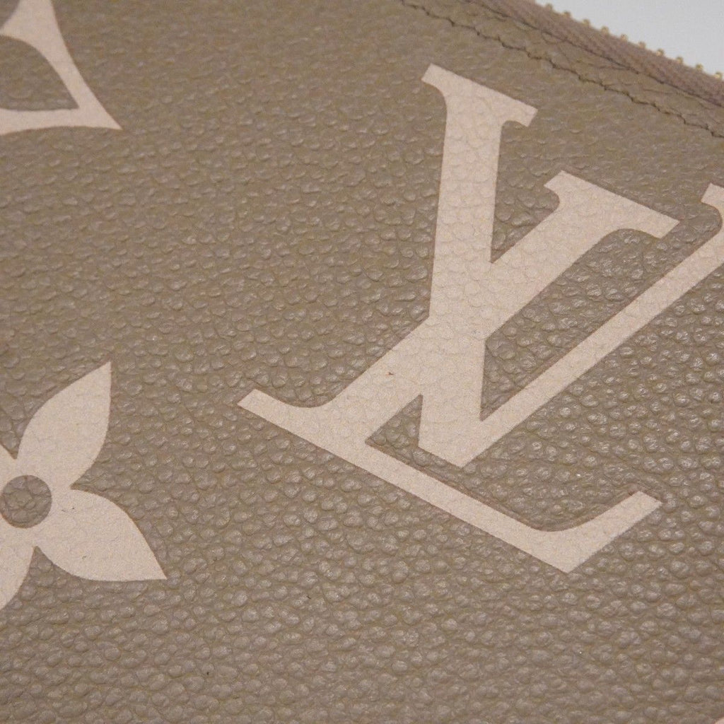 Louis Vuitton Wallet Monogram Empreinte Bicolor Zippy Tourtle le Cream — view 8