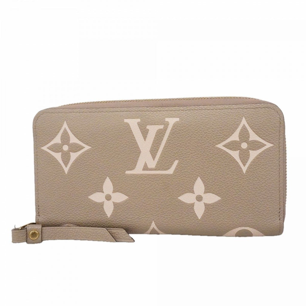 Louis Vuitton Wallet Monogram Empreinte Bicolor Zippy Tourtle le Cream