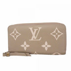Louis Vuitton Wallet Monogram Empreinte Bicolor Zippy Tourtle le Cream