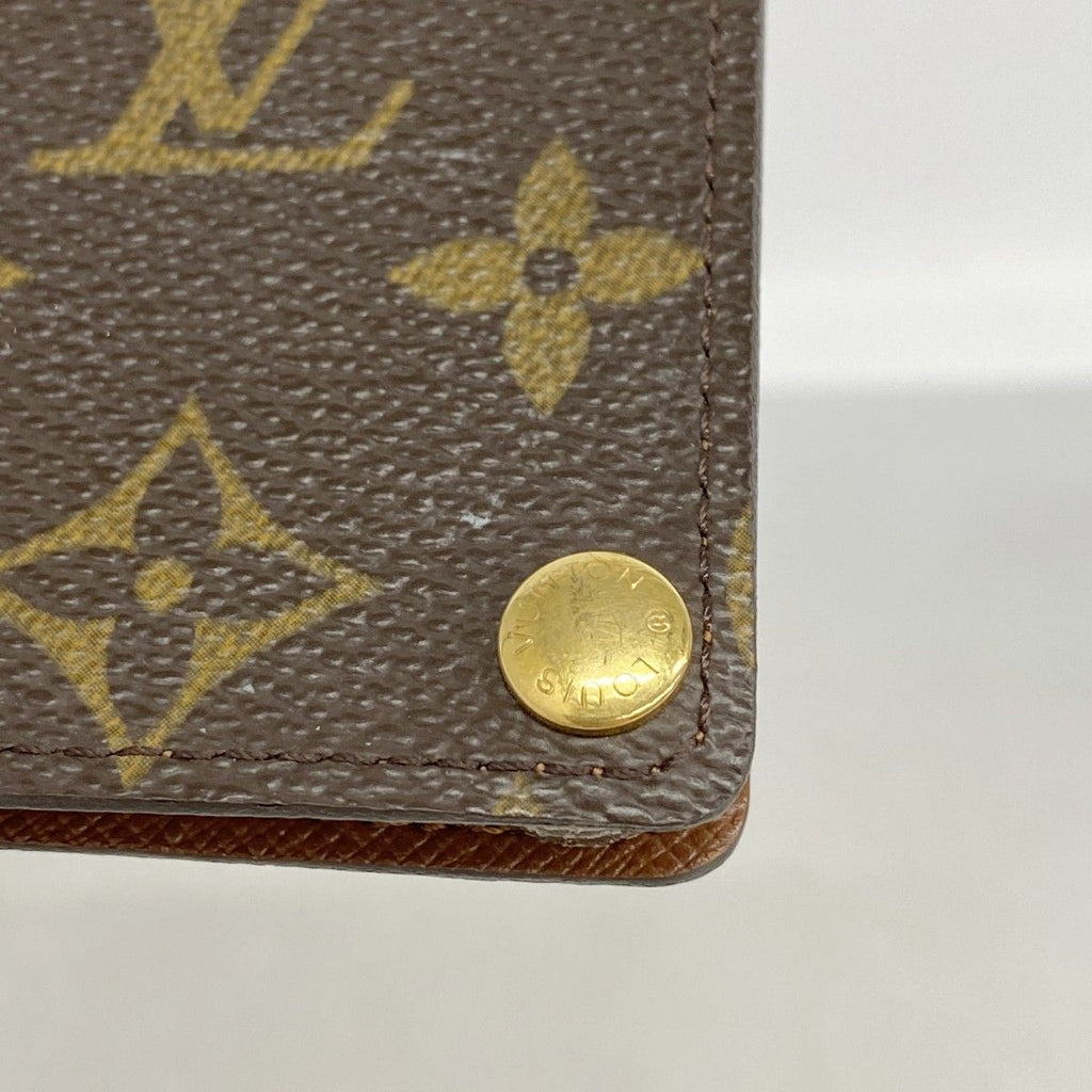 Louis Vuitton Card Case Monogram Holder Cles Depression Brown — view 6