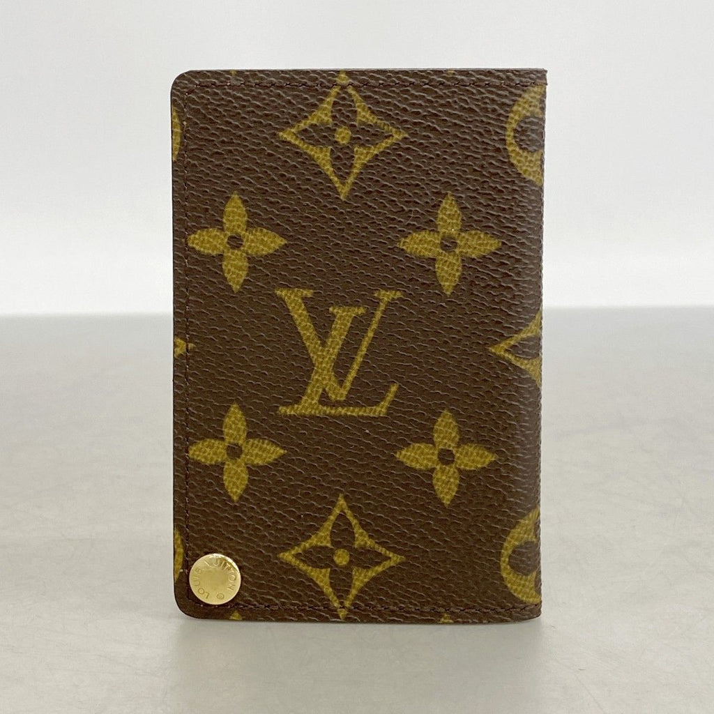 Louis Vuitton Card Case Monogram Holder Cles Depression Brown — view 7