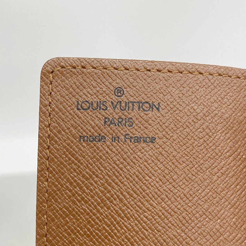 Louis Vuitton Card Case Monogram Holder Cles Depression Brown — view 4