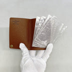 Louis Vuitton Card Case Monogram Holder Cles Depression Brown — view 3
