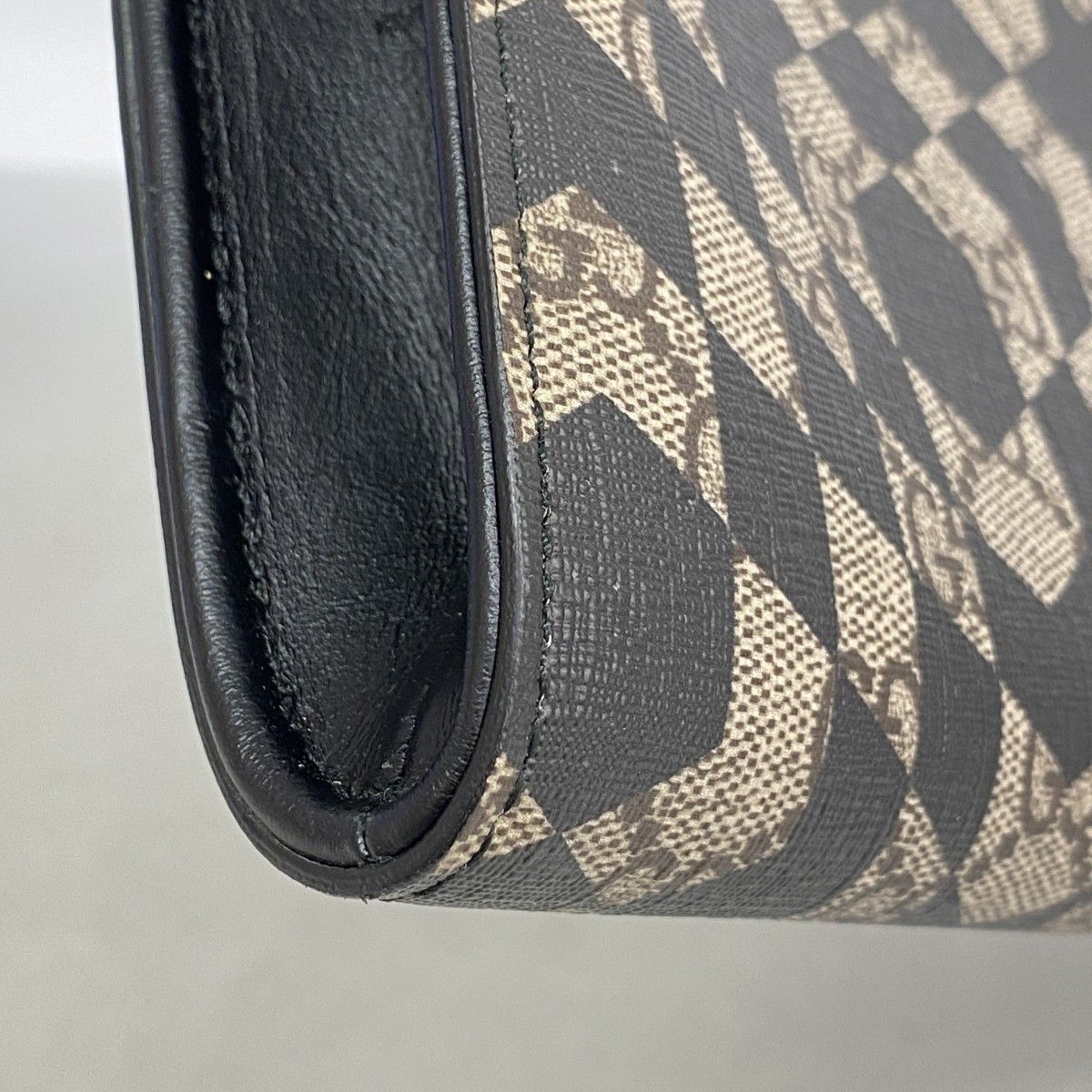 Gucci Clutch Carre Ido Star Black Brown Silver — view 6