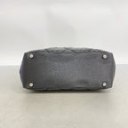 Chanel Tote Paris Biarritz Nylon Canvas Black Silver — view 3