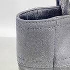 Chanel Tote Paris Biarritz Nylon Canvas Black Silver — view 9