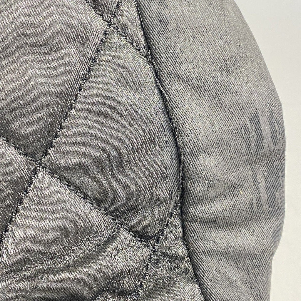 Chanel Tote Paris Biarritz Nylon Canvas Black Silver — view 7