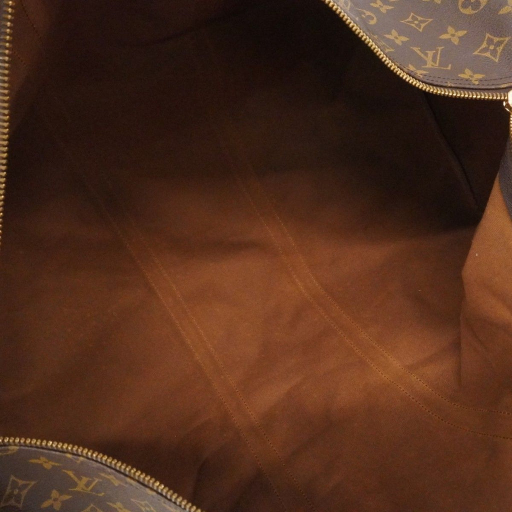 Louis Vuitton Boston Bag Monogram Keepall 60 Brown — view 4