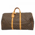 Louis Vuitton Boston Bag Monogram Keepall 60 Brown
