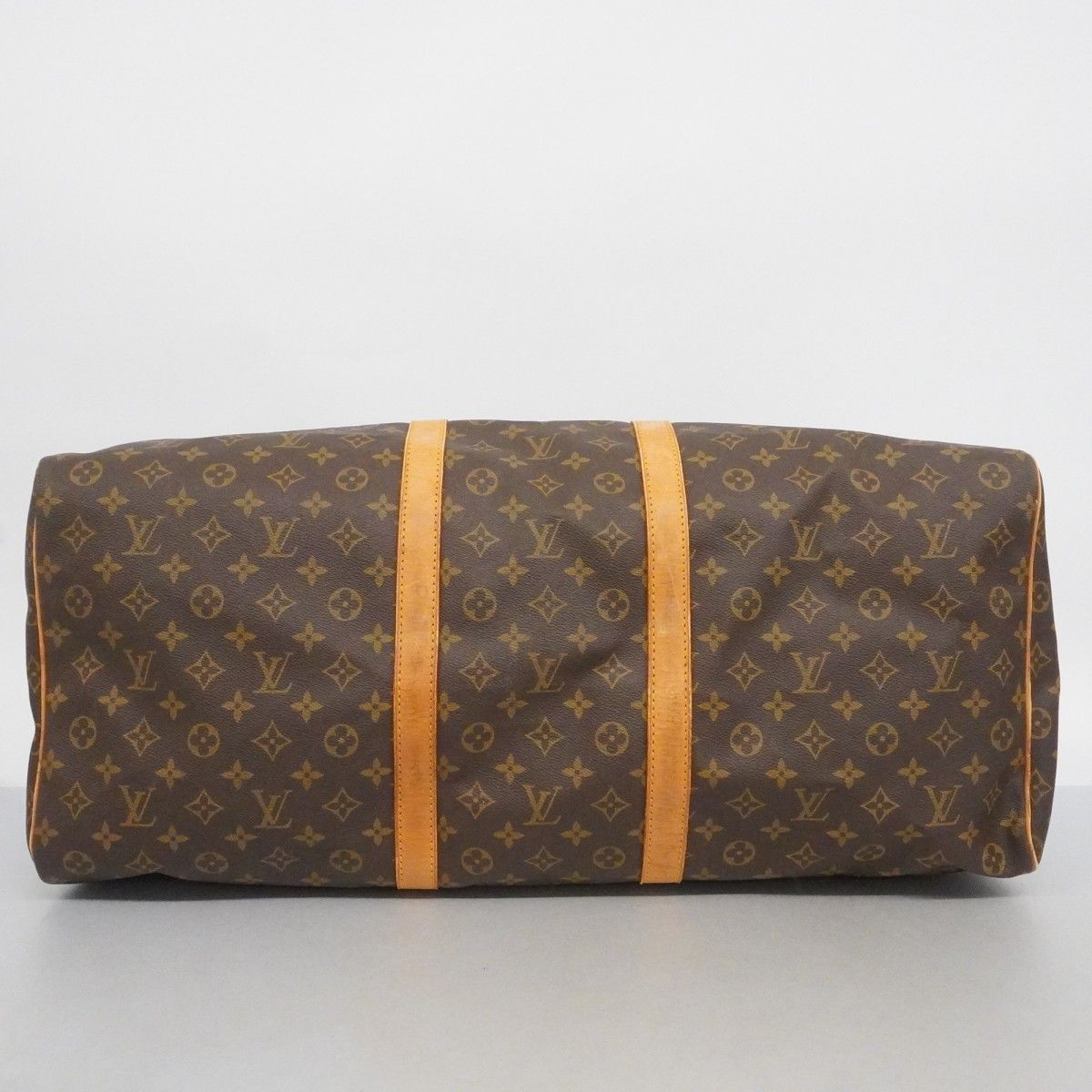Louis Vuitton Boston Bag Monogram Keepall 60 Brown — view 3
