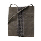Hermes Shoulder Bag Her Line Pochette Canvas Gray