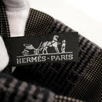 Hermes Shoulder Bag Her Line Pochette Canvas Gray — view 5