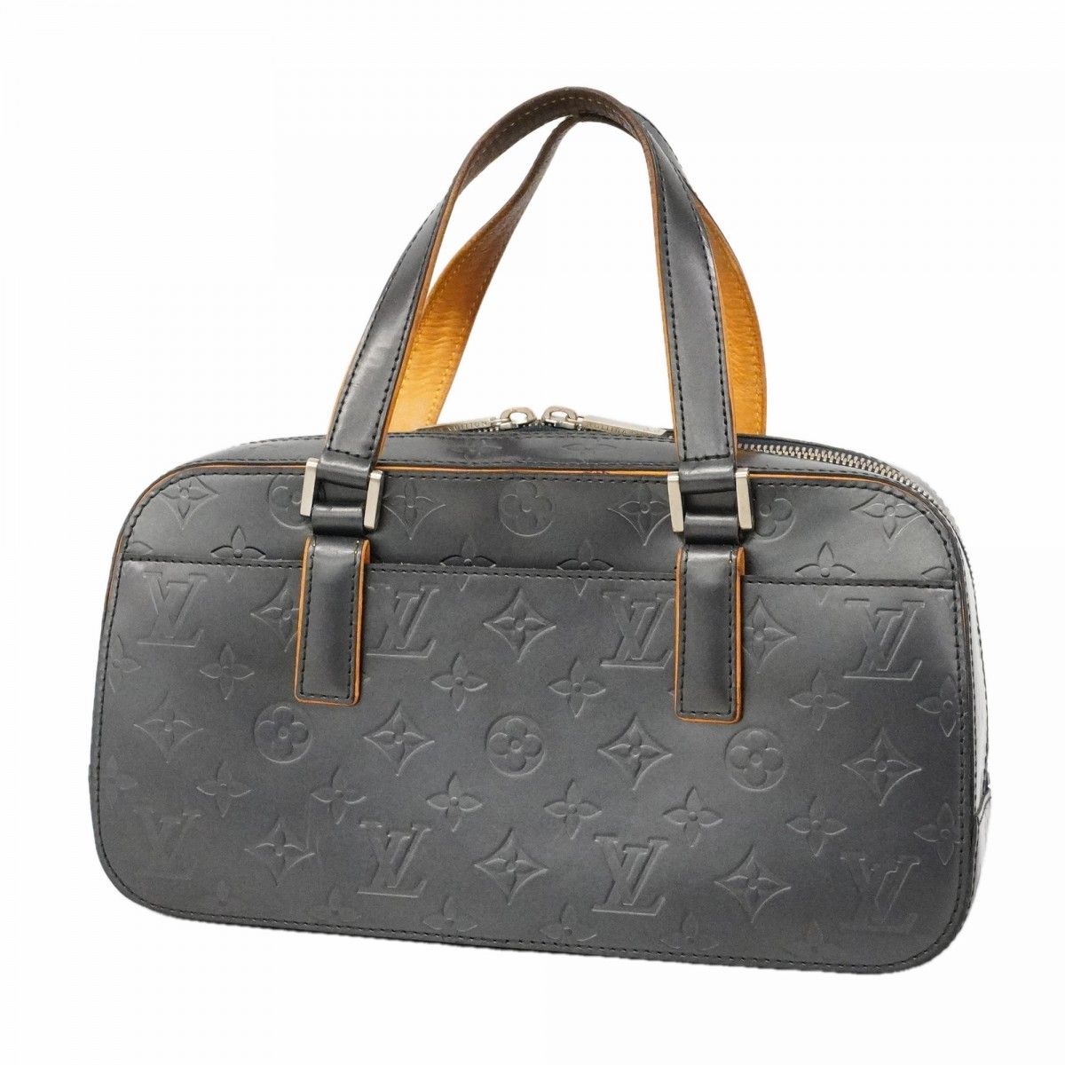 Louis Vuitton Handbag Monogram Matt Shelton Blue