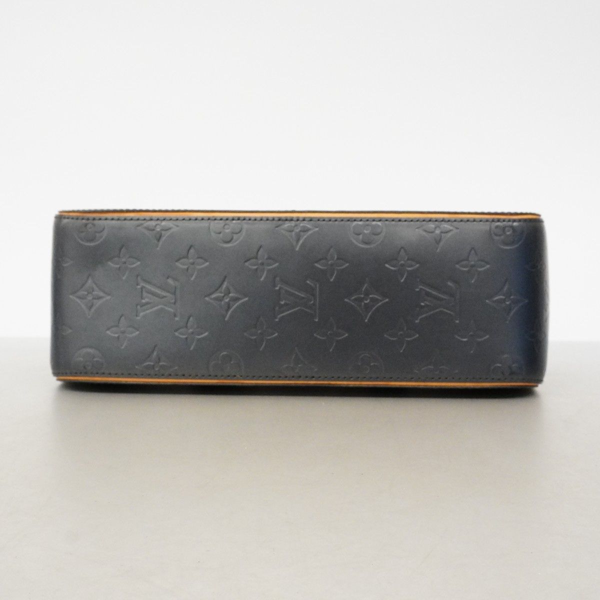 Louis Vuitton Handbag Monogram Matt Shelton Blue — view 3