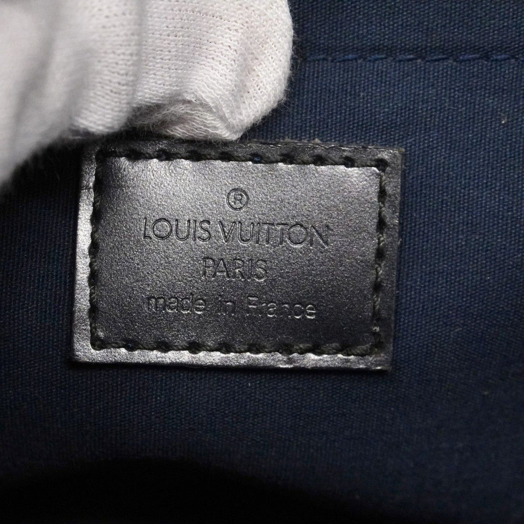 Louis Vuitton Handbag Monogram Matt Shelton Blue — view 5