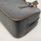 Louis Vuitton Handbag Monogram Matt Shelton Blue — view 8