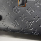 Louis Vuitton Handbag Monogram Matt Shelton Blue — view 9