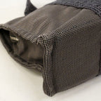 Hermes Handbag Her Line PM Canvas Gray Silver — view 6