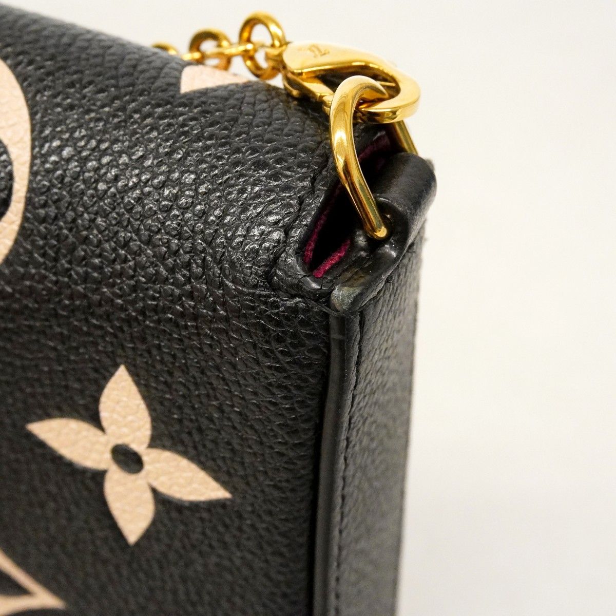 Louis Vuitton Shoulder Wallet Monogram Empreinte Bicolor Pochette Felicity — view 6