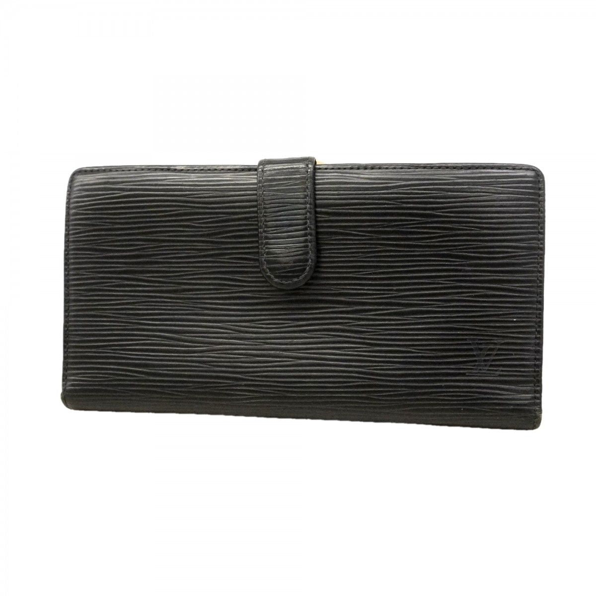 Louis Vuitton Wallet Epi Continental Viennois Noir