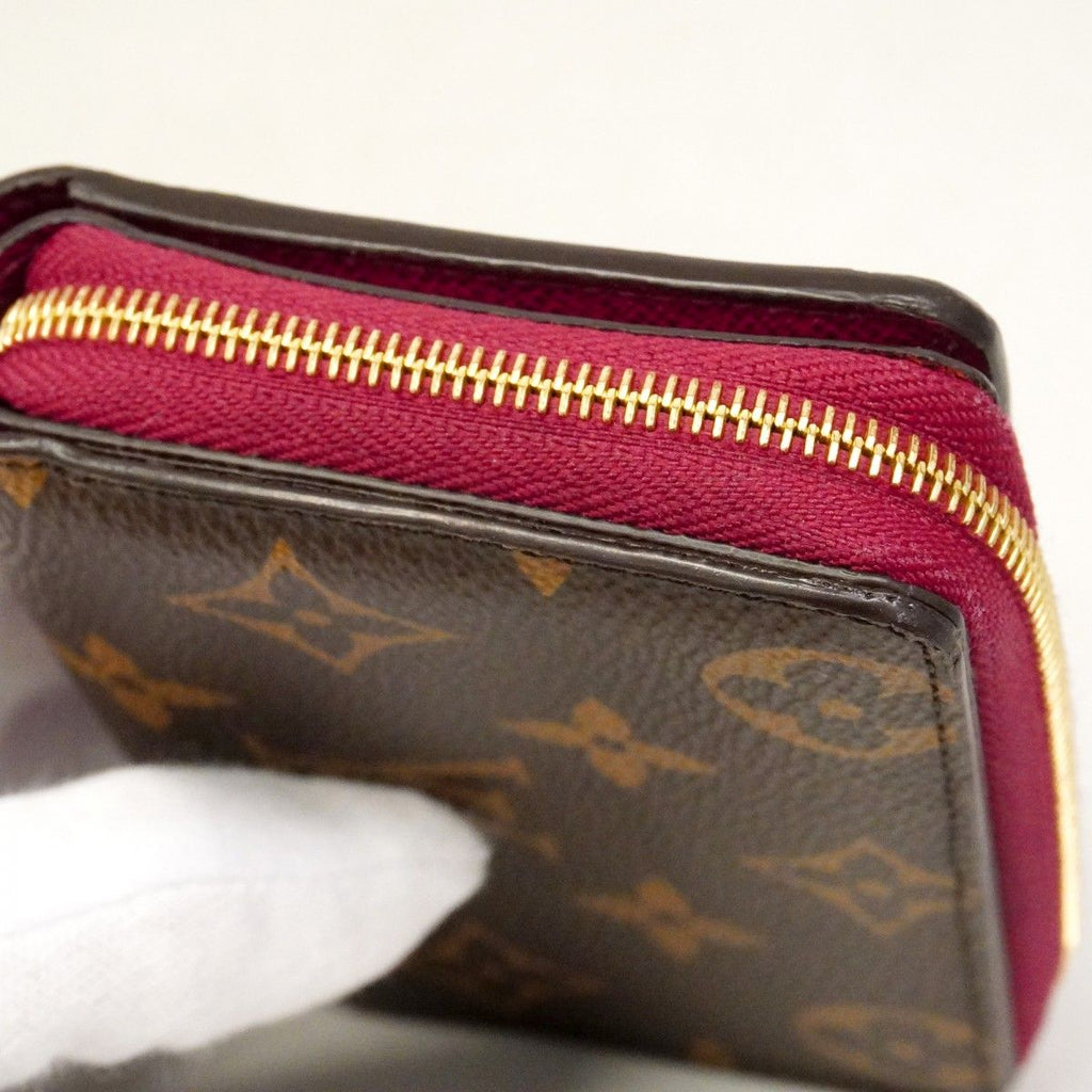 Louis Vuitton Wallet Monogram Portefeuille Yu Fuchsia — view 9