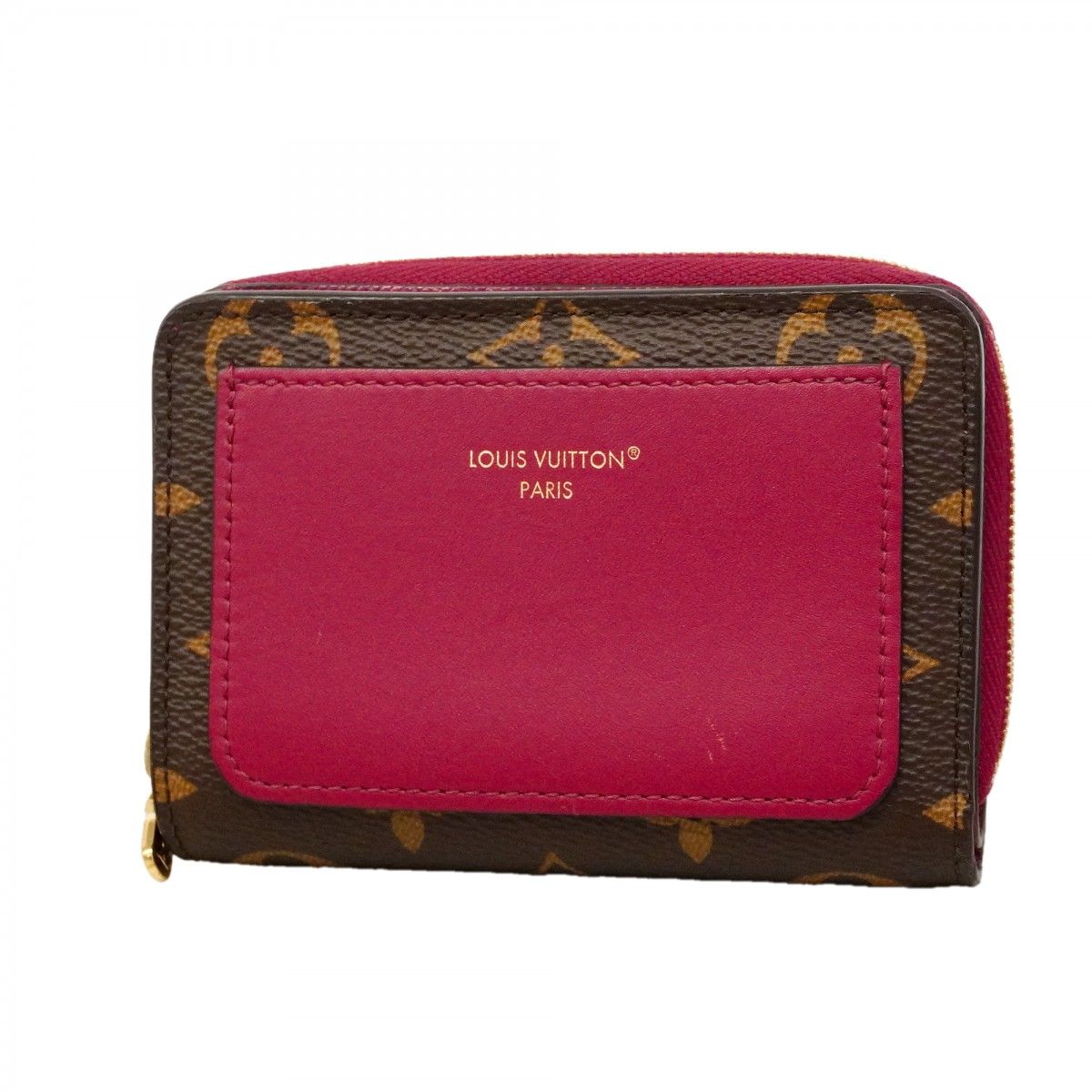 Louis Vuitton Wallet Monogram Portefeuille Yu Fuchsia
