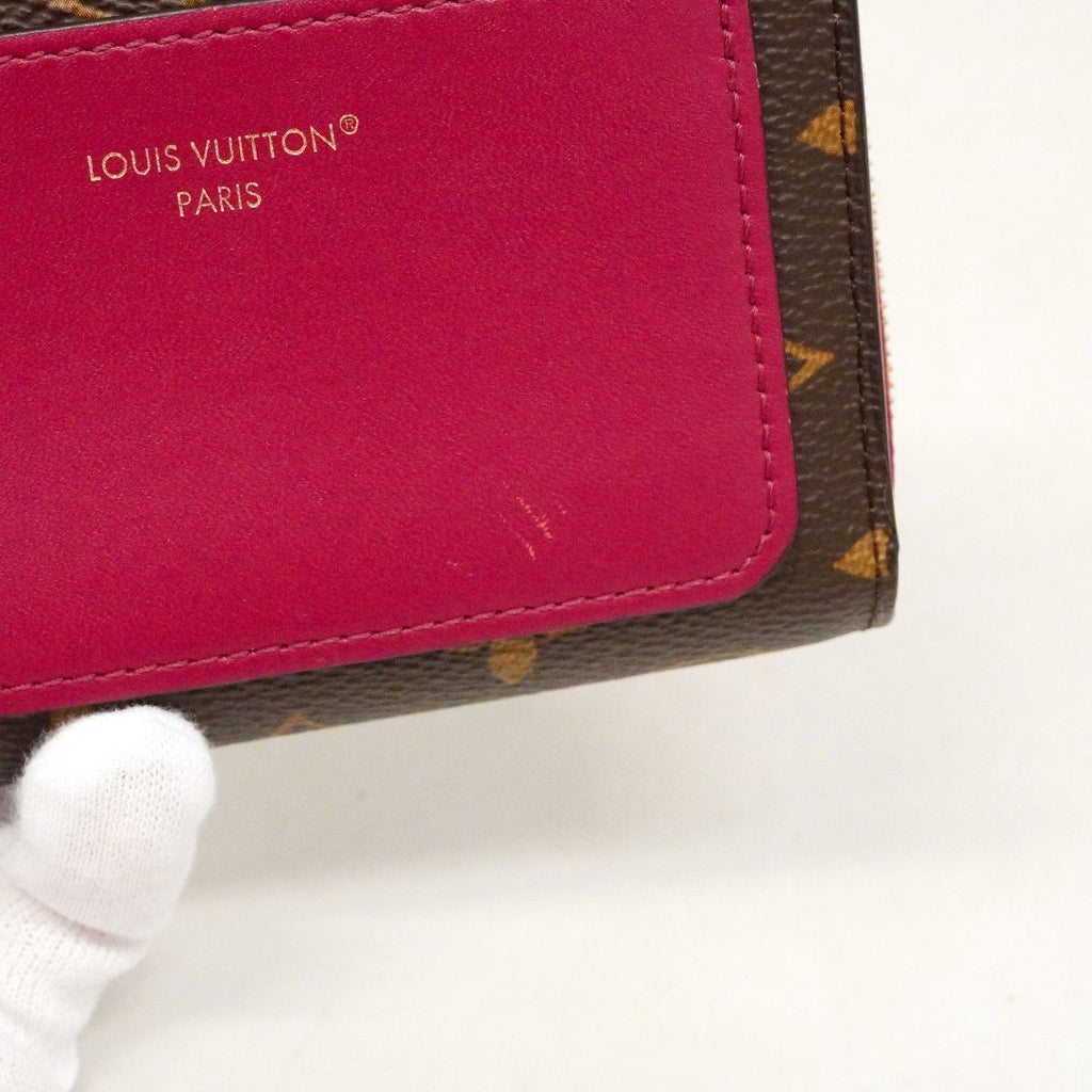 Louis Vuitton Wallet Monogram Portefeuille Yu Fuchsia — view 8