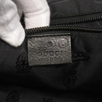 Gucci Tote Guccissima Leather Black Champagne Gold — view 5