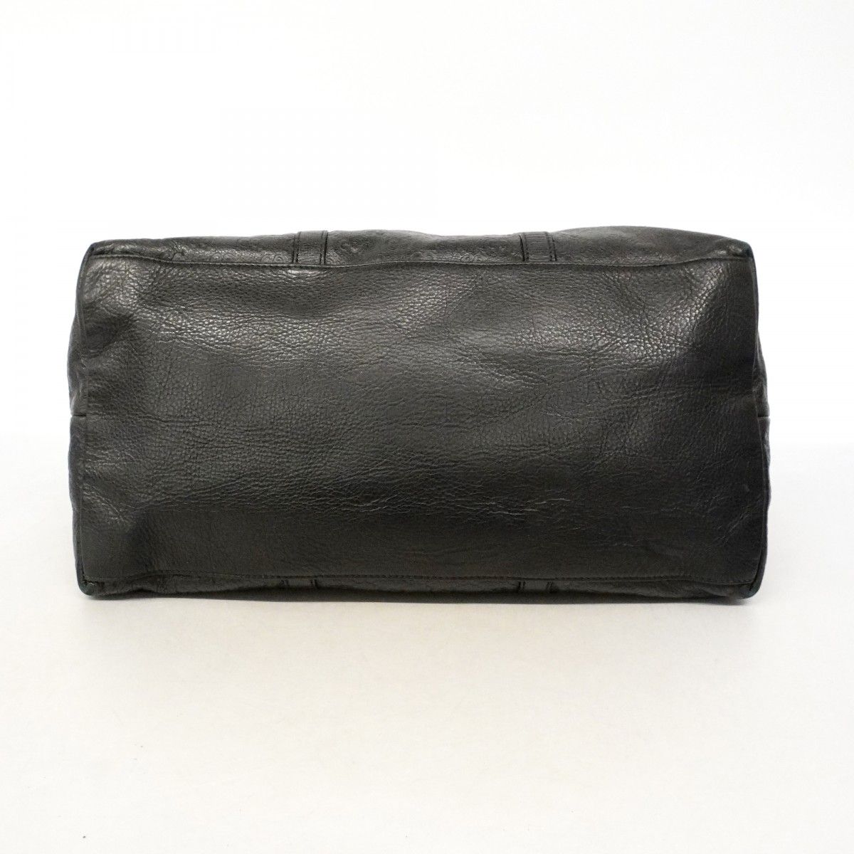 Gucci Tote Guccissima Leather Black Champagne Gold — view 3