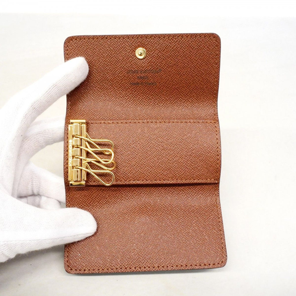 Louis Vuitton Key Case Monogram Multicles 4 Brown Key Holder — view 4