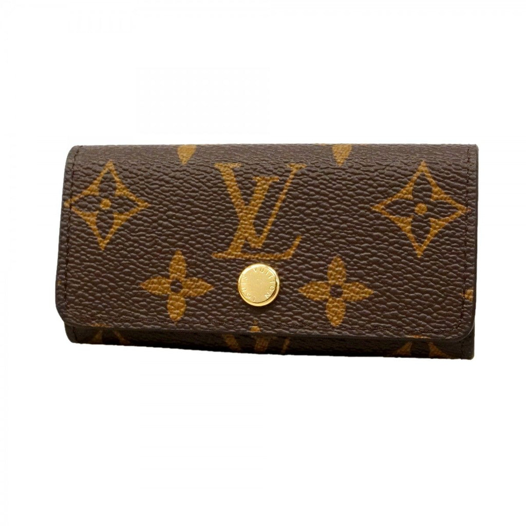 Louis Vuitton Key Case Monogram Multicles 4 Brown Key Holder