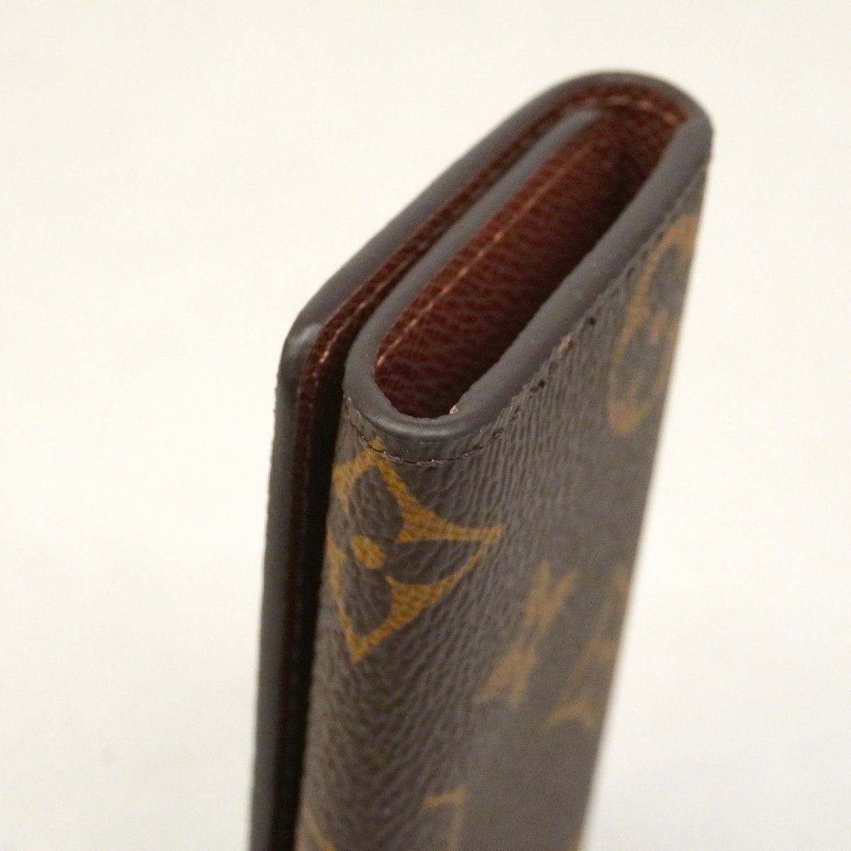 Louis Vuitton Key Case Monogram Multicles 4 Brown Key Holder — view 6