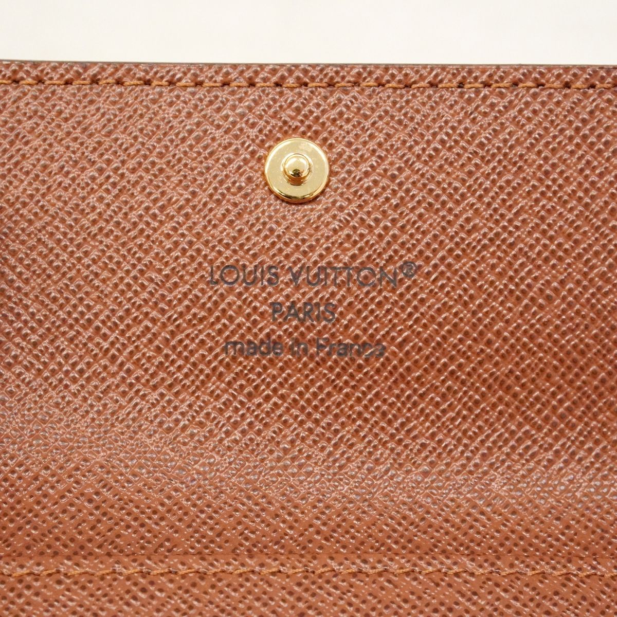 Louis Vuitton Key Case Monogram Multicles 4 Brown Key Holder — view 5