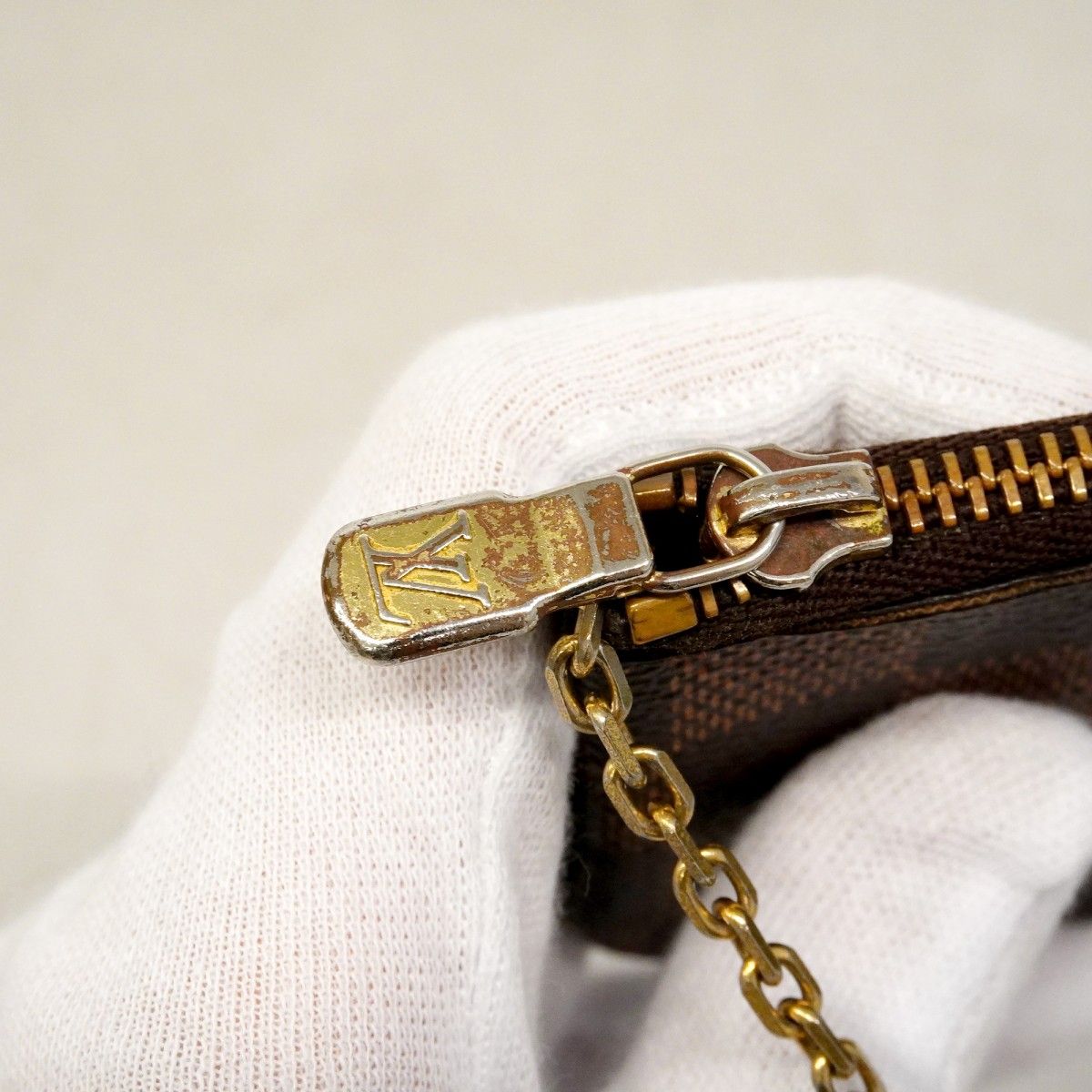 Louis Vuitton Coin Case Damier Pochette Cles Ebene — view 6