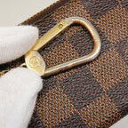 Louis Vuitton Coin Case Damier Pochette Cles Ebene — view 7