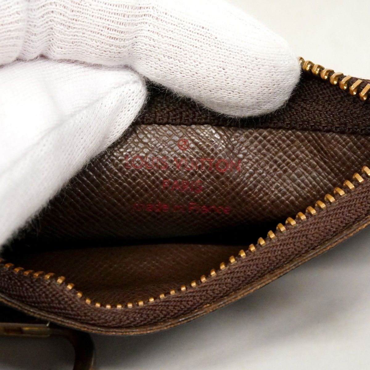 Louis Vuitton Coin Case Damier Pochette Cles Ebene — view 5