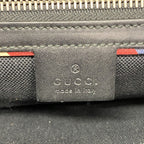 Gucci Shoulder Bag GG Supreme Black Silver — view 5