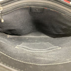 Gucci Shoulder Bag GG Supreme Black Silver — view 4