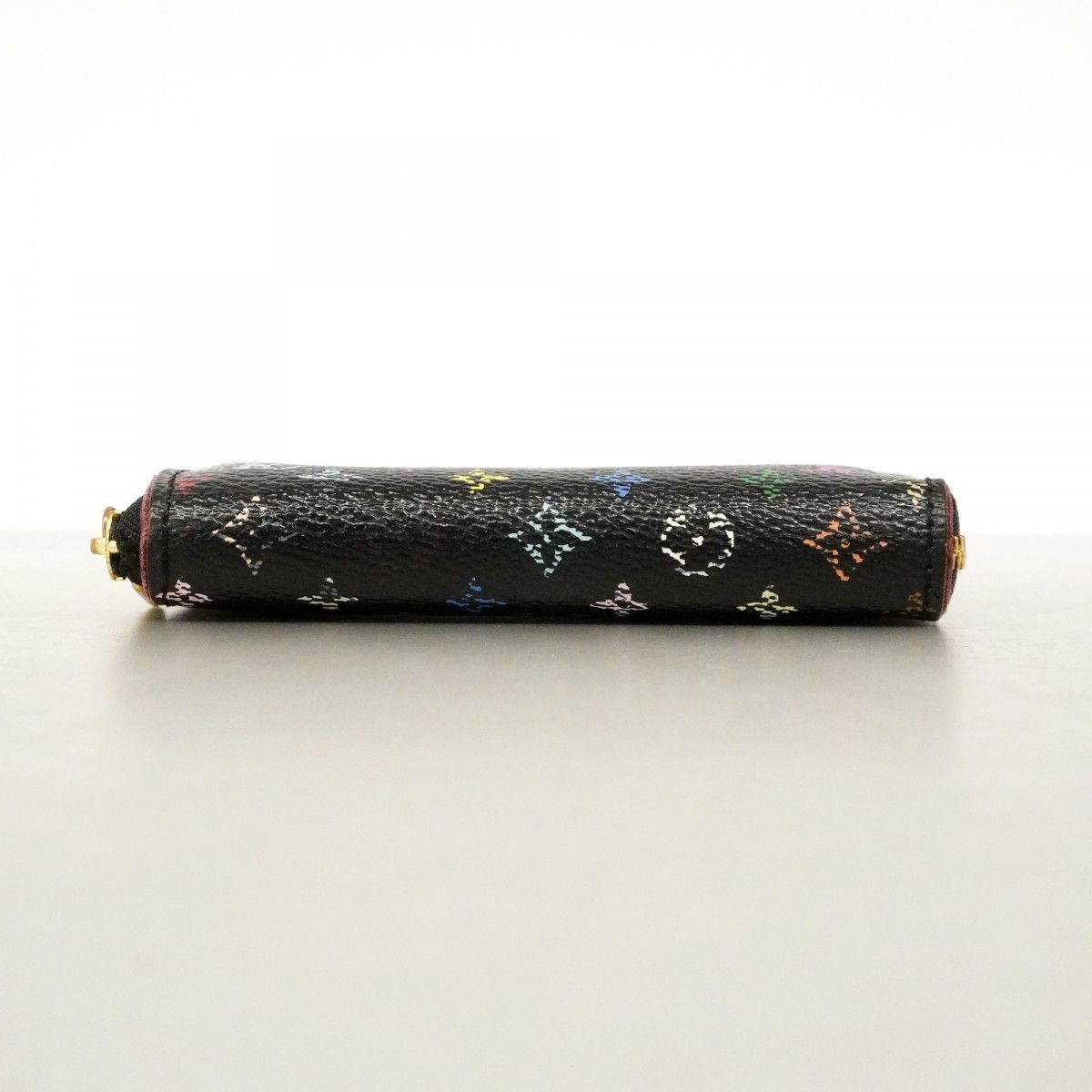 Louis Vuitton Coin Case Monogram Multicolor Zippy Purse Noir Grenade — view 3
