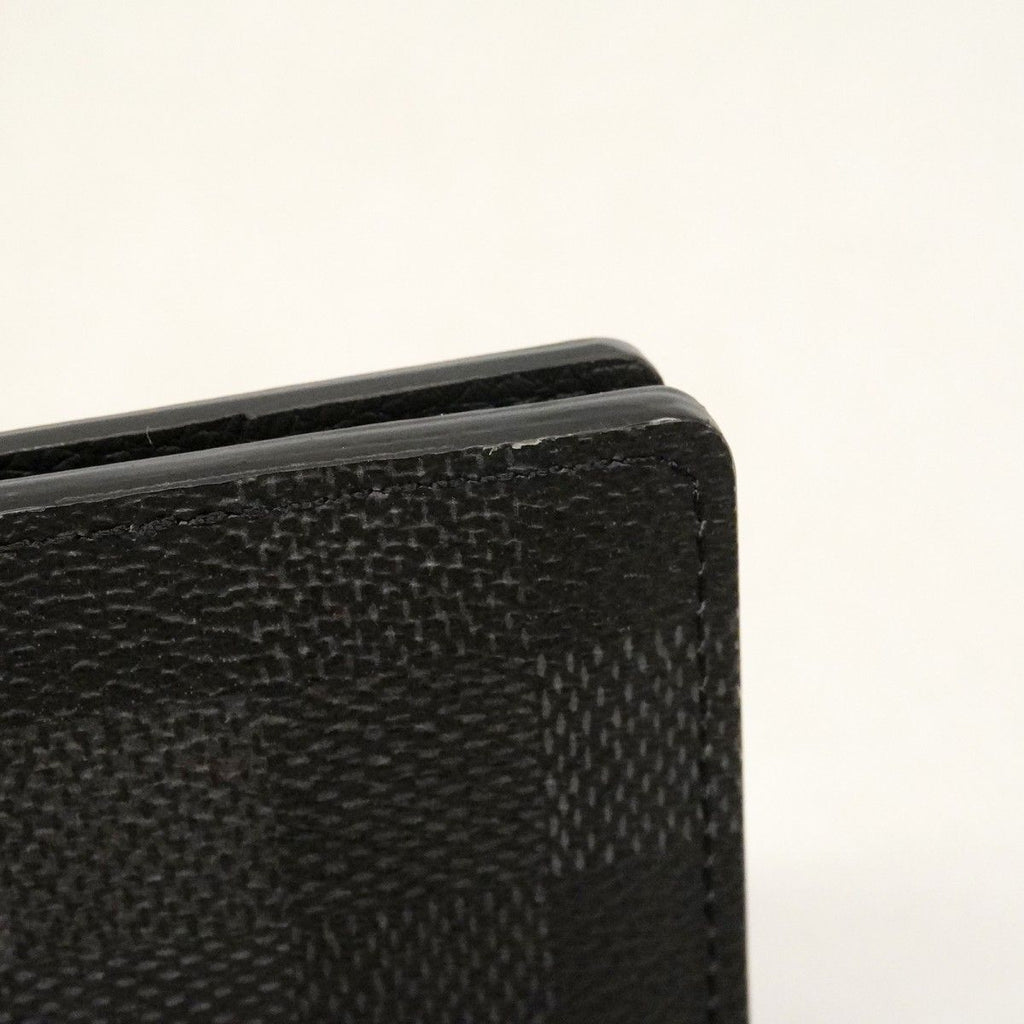 Louis Vuitton Card Case Damoflage Organizer de Poche Noir — view 7