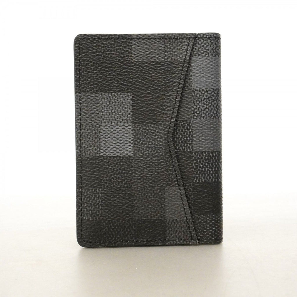 Louis Vuitton Card Case Damoflage Organizer de Poche Noir — view 8